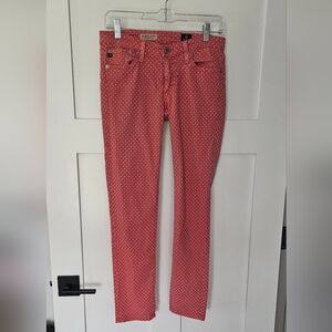 AG  Adriano Goldschmied  "the Stevie" slim straight leg